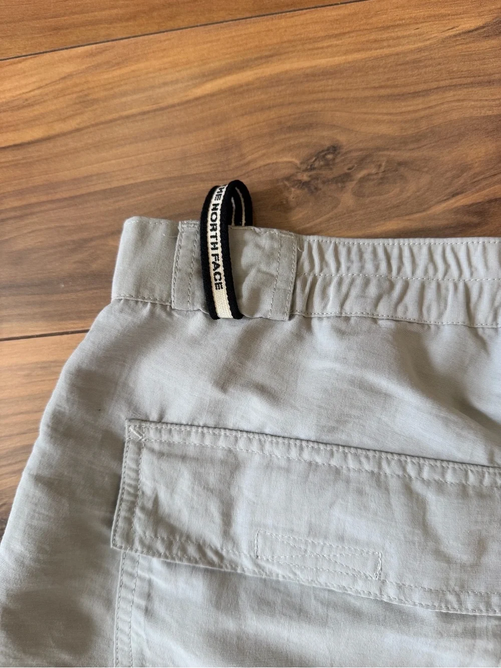 The North Face Light Gray Men’s Shorts (without leg Extensions)